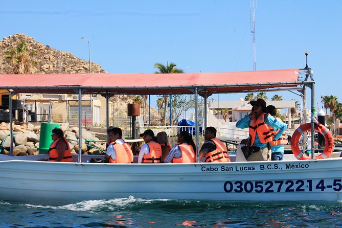 Cabo San Lucas Arc Group Tour in Glass Bottom Boat - Guides, captains, and the feel of the ride