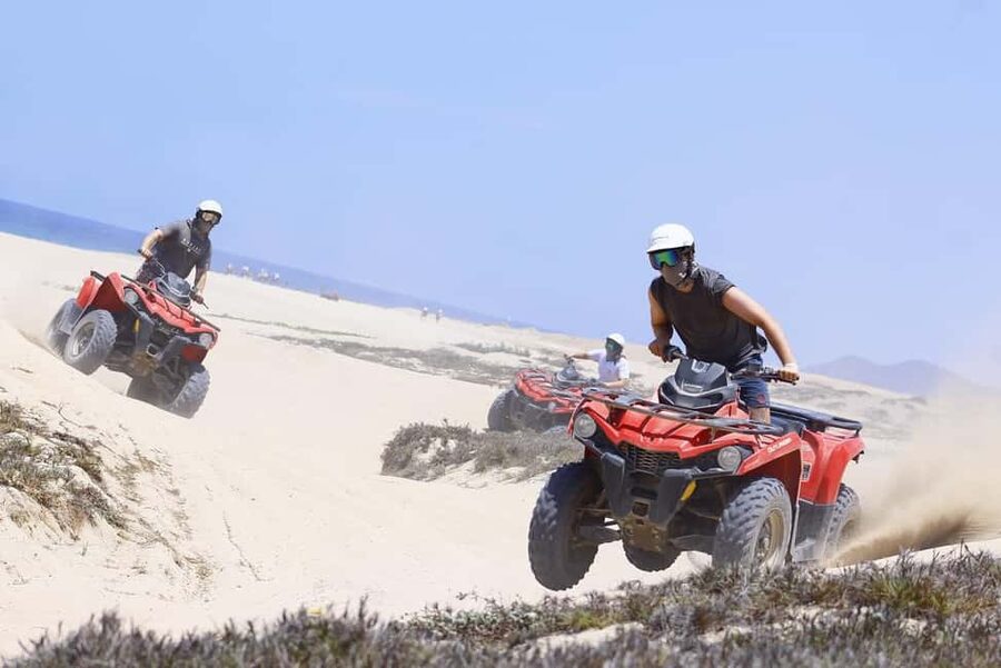 Cabo San Lucas: Beach & Desert ATV Tour with Tequila Tasting - Tequila tasting at the finish