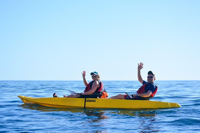 Cabo San Lucas Glass Bottom Kayak Tour and Snorkel at Two Bays - Santa María Bay: the first hour on the water