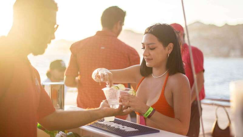 Cabo San Lucas: Sunset Party Cruise with Open Bar - The Arch photo stop and Lover’s Beach views