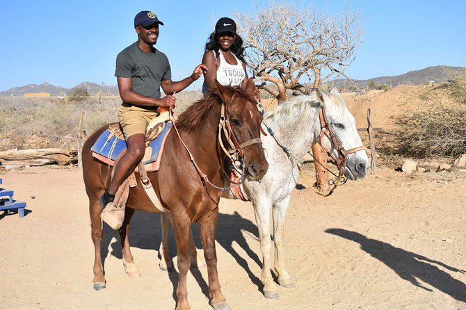 Cabo White Sand Horseback Riding Tour and Tequila Tasting - The tequila tasting at the end