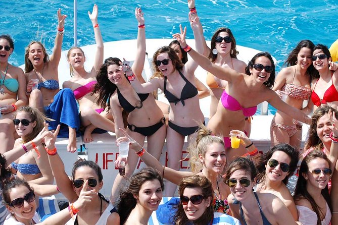Cancun Adults Only Party Cruise to Isla Mujeres with Open Bar - Check-in at Playa Langosta and the $20 dock fee