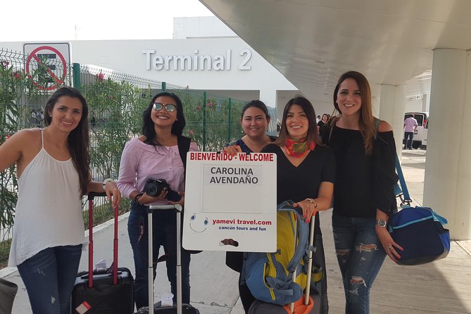 Cancun Airport private transfer to Cancun hotel zone - From Immigration To The Outdoor Pickup Area