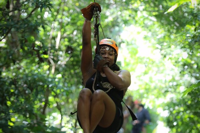 Cancun Best ATV Tour, Ziplines and Cenote Swim with Lunch - Tacos, water, and the real food situation