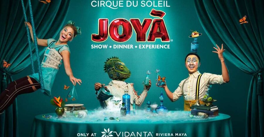 Cancún: Cirque du Soleil JOYÀ Show Ticket - The dinner is part of the performance