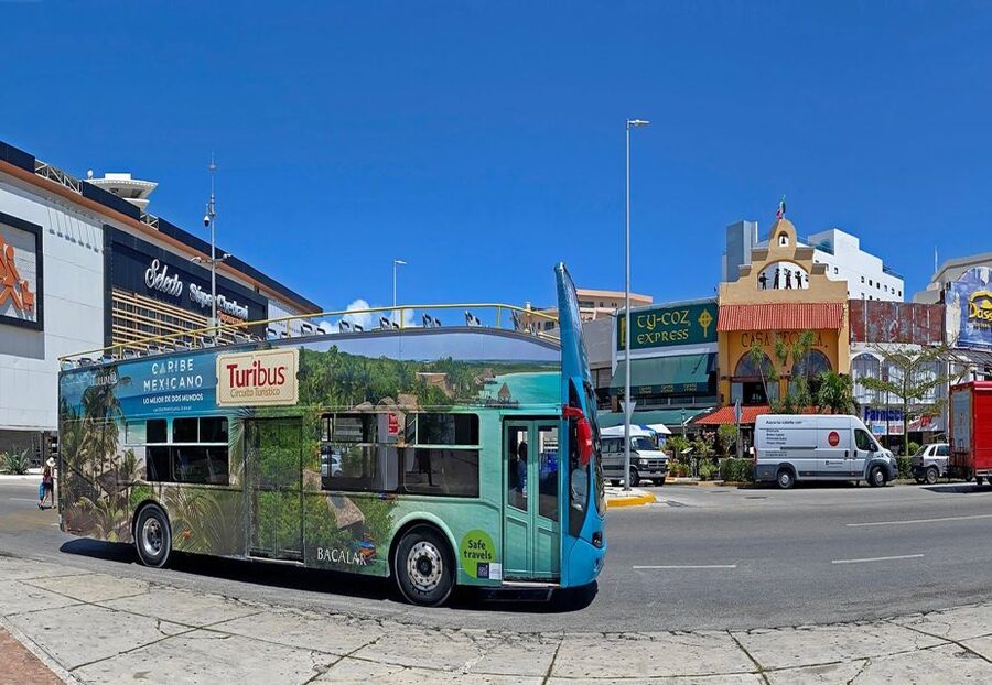 Cancun: Hop-On-Hop-Off Sightseeing Bus Tour - The two-hour wait is the main planning issue
