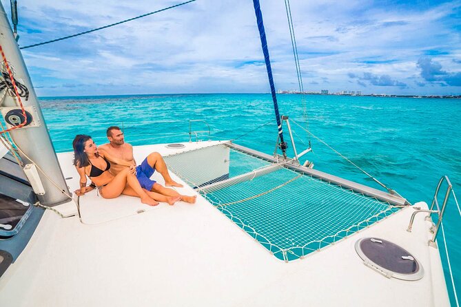 Catamaran to Isla Mujeres Snorkeling Tour with Open Bar and Lunch - Isla Mujeres Town in a short window
