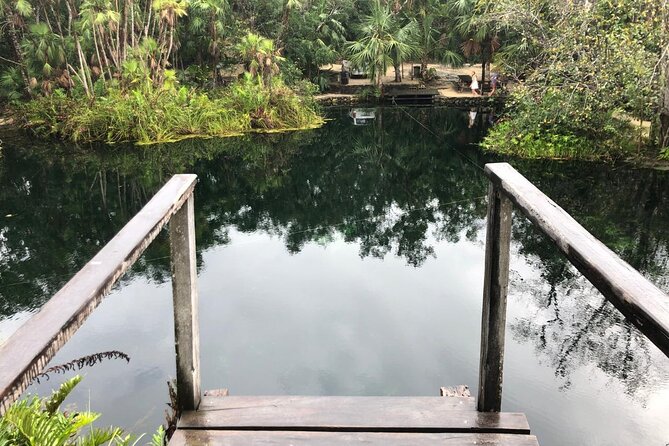 Cenote Triple Adventure Tour in Tulum - Cenote Zemway: start with the 15-foot and 18-foot jumps