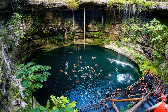 Chichén Itzá, Cenote and Valladolid with Lunch and transportation - Cenote Saamal: a cool hour after the ruins