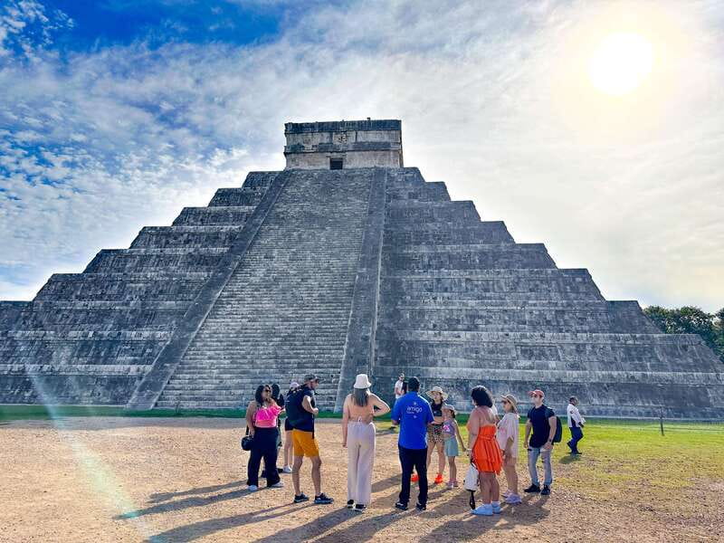 Chichen Itza: Guided Tour with Valladolid & Cenote Chichikan - A short walk through Valladolid