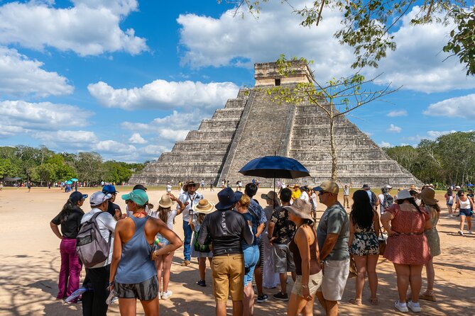 Chichen Itza, Transportation, lunch, cenote and Valladolid. - Swimming at the Sacred Cenote