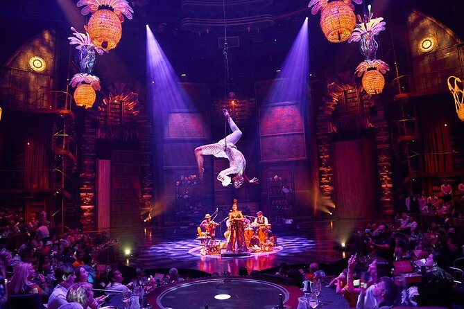 Cirque du Soleil JOYÀ Admission Tickets - The food is part of the show, but not always the star