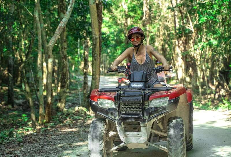 Cozumel: ATV Ride to Jade Cavern, Beach Club Access & Lunch - Key points at a glance