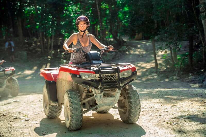 Cozumel: ATV Ride to Jade Cavern, Beach Club Access & Lunch - Meeting up near the cruise ports and ferry