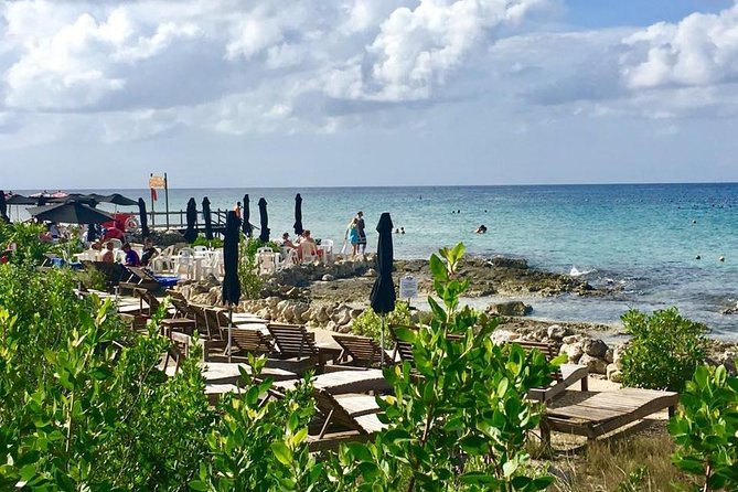 Cozumel Buggy Tour: Snorkeling , Otoch Mayan Experience & Lunch - San Martín Beach, white sand, and an included fajita lunch
