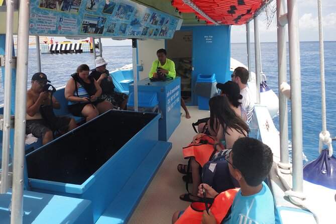 Cozumel Coral Reef Snorkeling by Glass Bottom Boat with Guide - Water conditions and reef etiquette