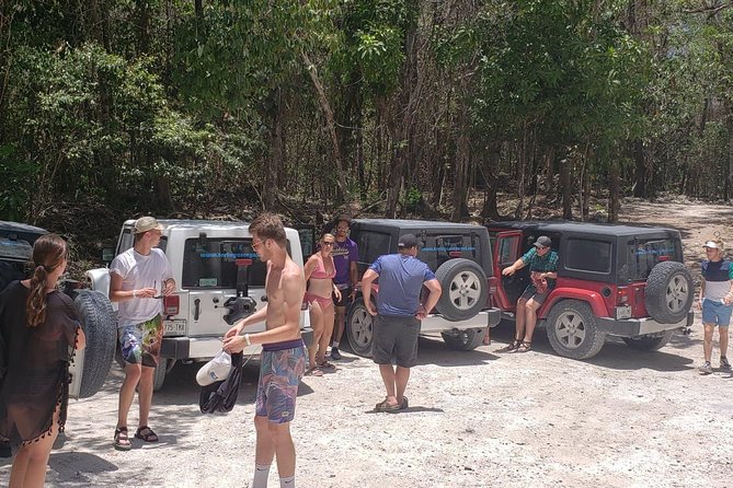 Cozumel Jeep Adventure to Jade Caverns with Lunch and Snorkel - Rancho Alejandra and the Mexican tequila lesson