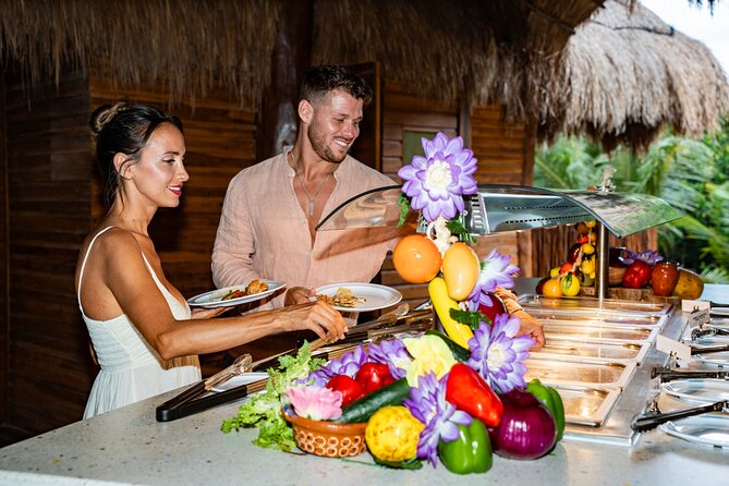 Cozumel: KUZÁ Beach Pass with Buffet, Open Bar & Activities - Transportation can change the value