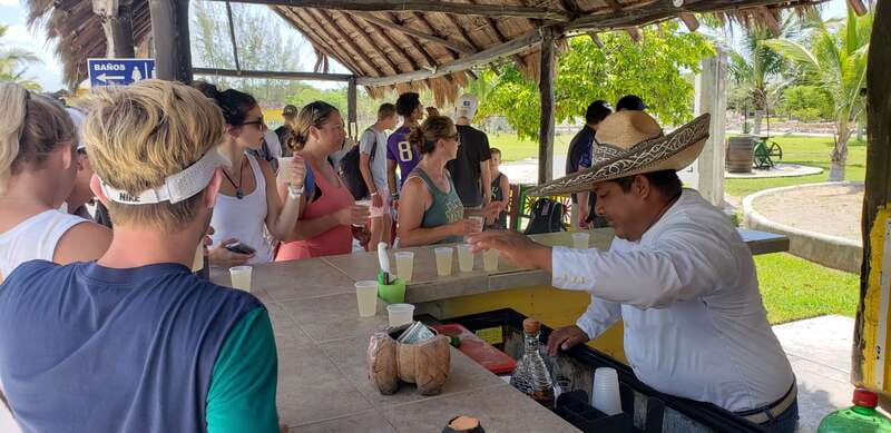 Cozumel: Private Buggy Tour with Lunch & Snorkeling - Meeting your guide around the ferry and cruise piers