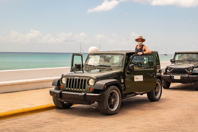 Cozumel Private Jeep Tour with Snorkeling Experience and Lunch - Chen Rio offers a safe, shallow water stop