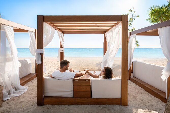 Cozumel: VIP Access Pass at KUZÁ Beach & Adventure Park - Lunch, Snacks, and the Open Bar
