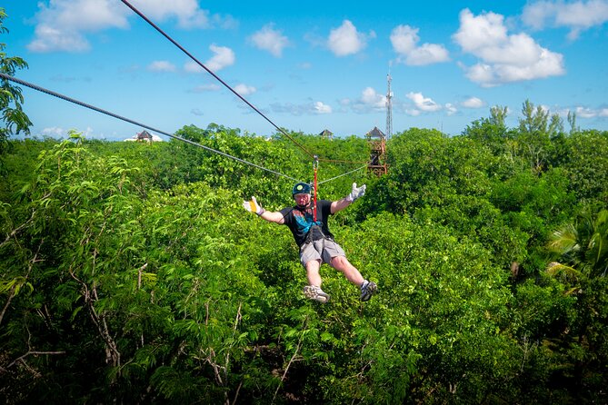 Cozumel zipline thrill adventures - Six Ziplines in About One Hour