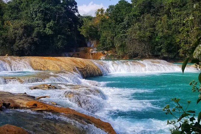 Day Trip to Agua Azul Waterfalls and Palenque from San Cristobal - Spanish service and communication