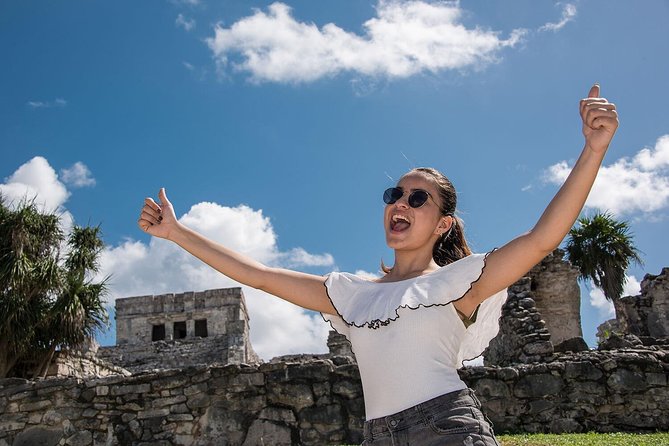 Day Trip To Tulum Mayan Ruins And Visit Cenote Nohoch With Lunch - Tulum’s clifftop Maya city and Caribbean outlook