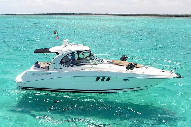 Deluxe Private Boats - 40 ft Sea Ray - A Natural Reserve at the Island’s Far End
