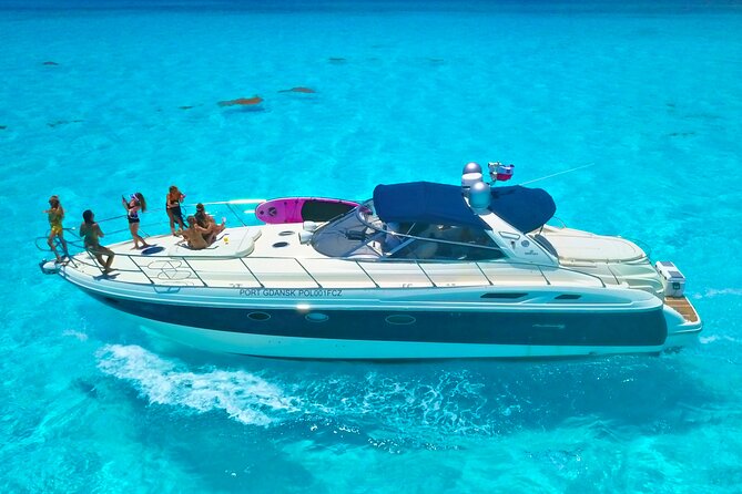 DIVA 60ft Elite Italian Yacht Experience in Cancun - Six hours: add an island meal and extra breathing room