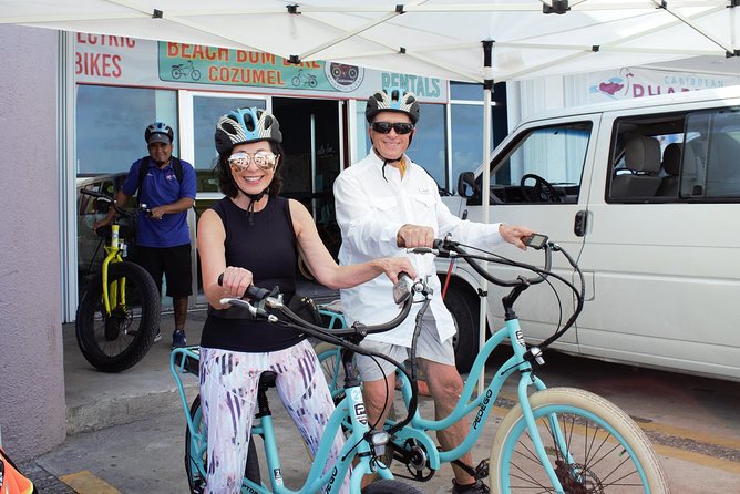 E-Bike City Tour though Cozumel & Taco Tasting Tour - Corpus Christi Cathedral and Cozumel’s past