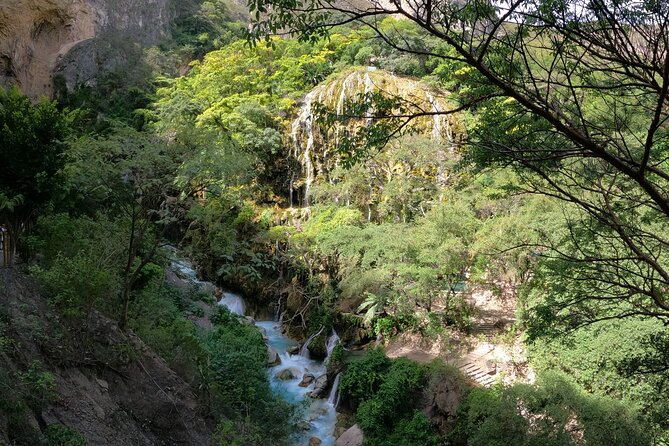 Early & Express Tolantongo Hot Springs - Cave, tunnel, and waterfall area