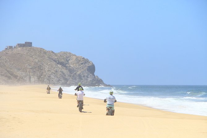 Electric Bike Beach Adventure with Tequila Tasting and Lunch - Tequila and mezcal with a beach view