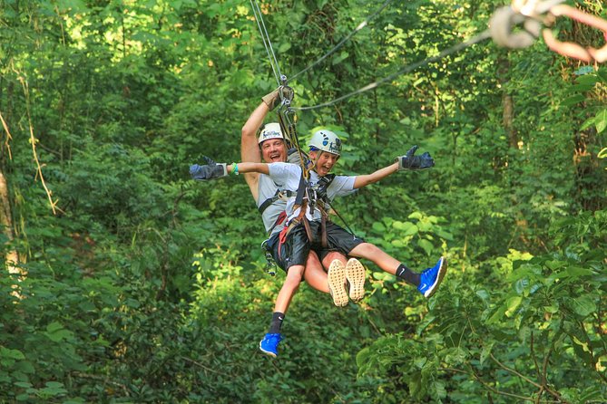 Extreme Adventure, Wildest Bridge, ATV & Ziplines - Seven ziplines, from warm-up to Superman