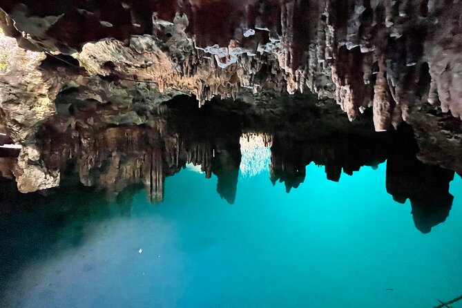 Family ATV Cenote Five Zip Lines Photos Taco Lunch Tequila Taste - Optional tequila tasting after the water