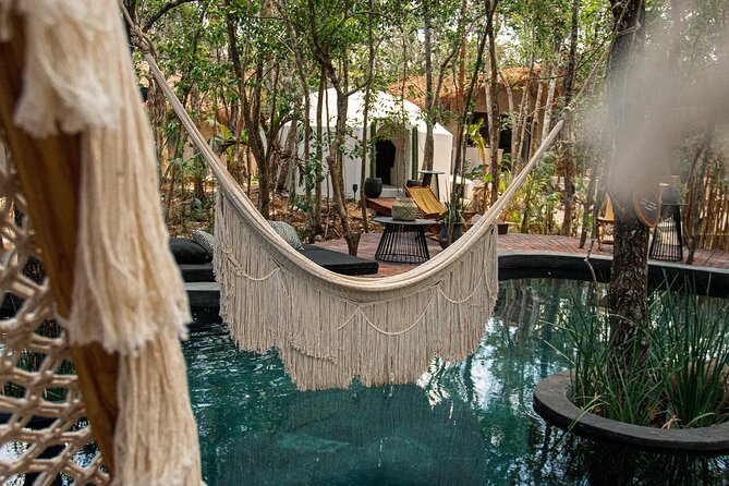Floating breakfast in The Yellow Nest (near Dos Ojos cenote) - Temazcal meditation with volcanic heat