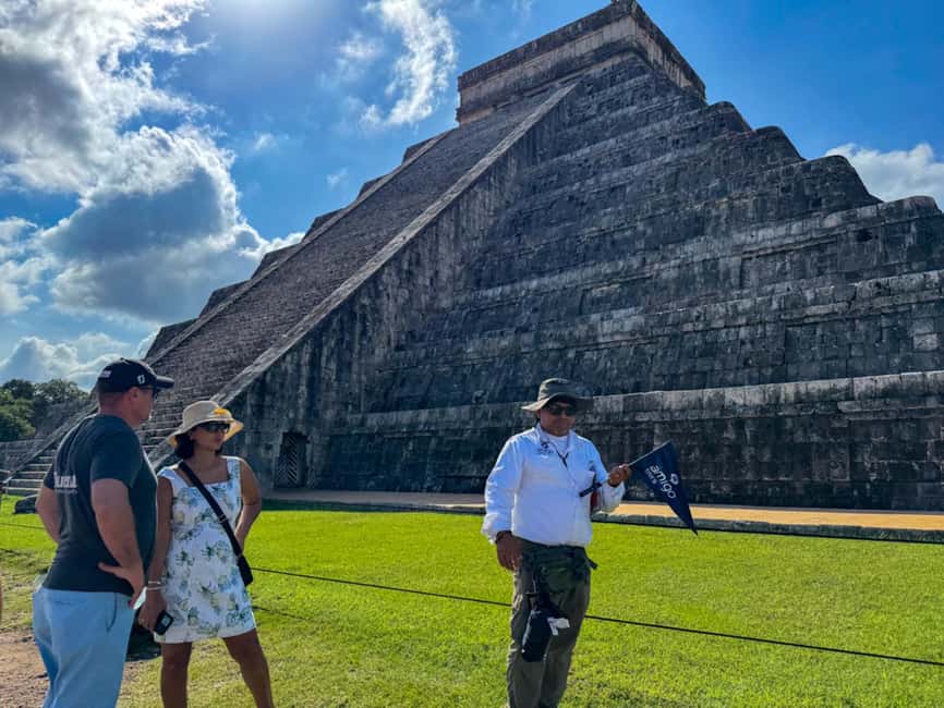 From Cancun: Chichen Itza, Cenote & Valladolid Day Trip - Chichen Itza in 2.5 hours