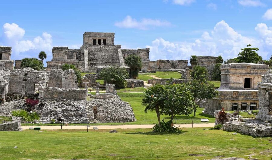 From Cancun: Coba, Tulum & Mayan Traditions Guided Tour - Coba and the jungle pyramid view