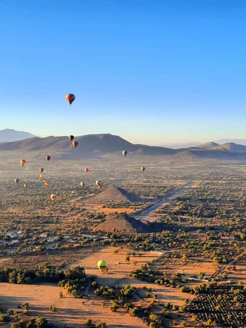 From CDMX: Teotihuacan Hot Air Balloon Ride & Optional Tours - Guides, vehicles, and day-to-day organization