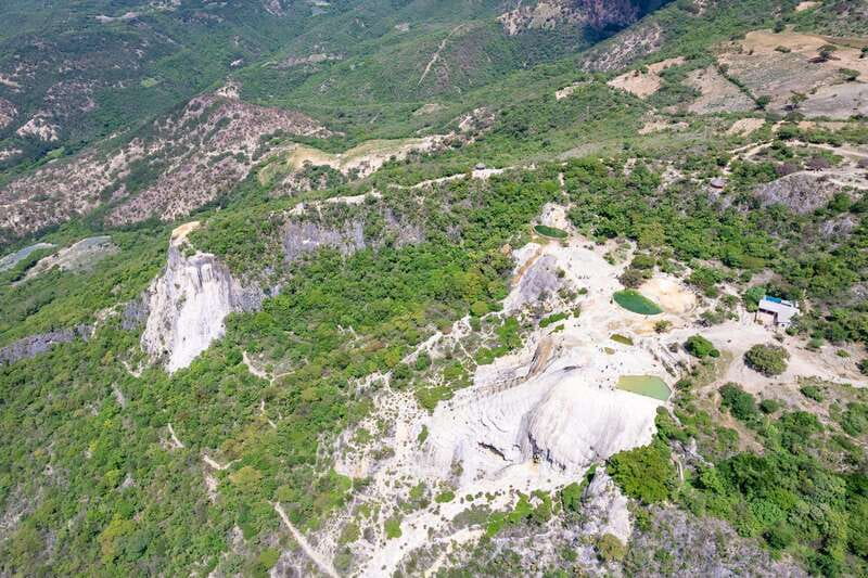 From Oaxaca: Hierve el Agua and Teotitlán del Valle - Seeing the petrified waterfalls at Hierve el Agua