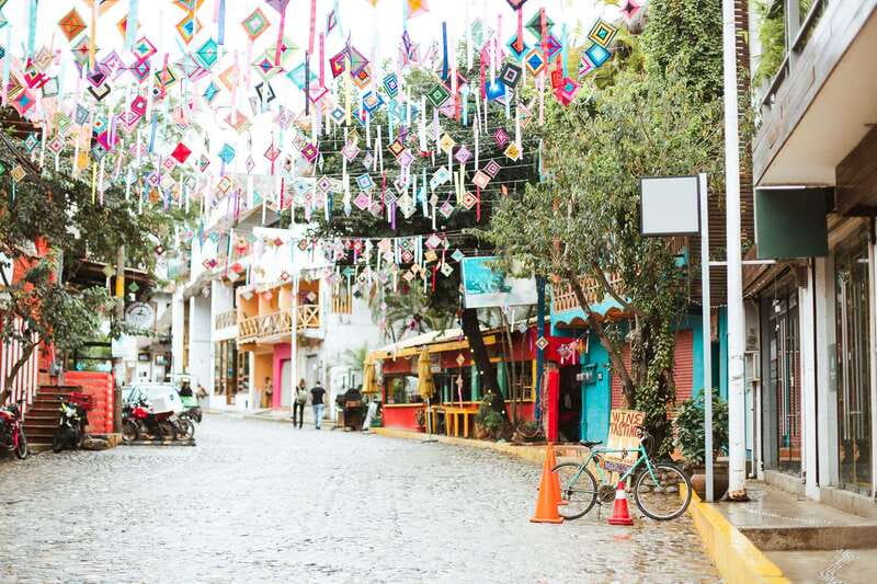 From Puerto Vallarta: San Pancho and Sayulita - San Pancho: crafts, beach, and a short introduction