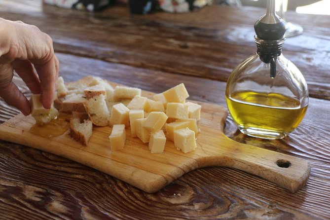 Guadalupe Valley Wine Route Tour in Baja California - Food at a winery restaurant