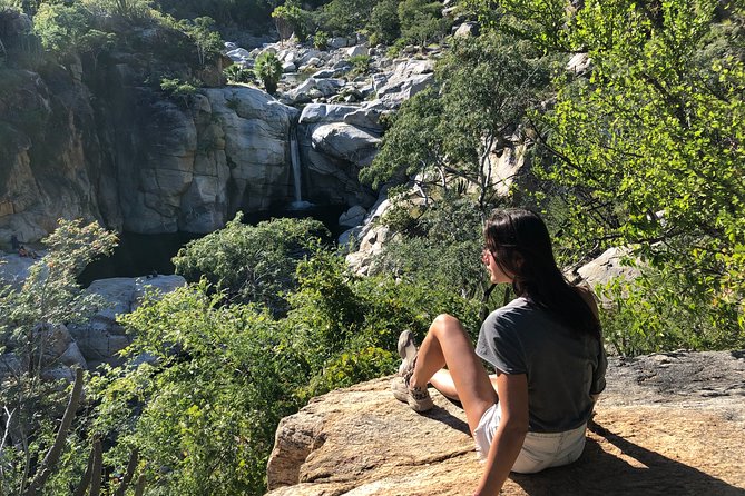 Hidden Waterfalls Hiking Adventure - The waterfall and natural swimming pool