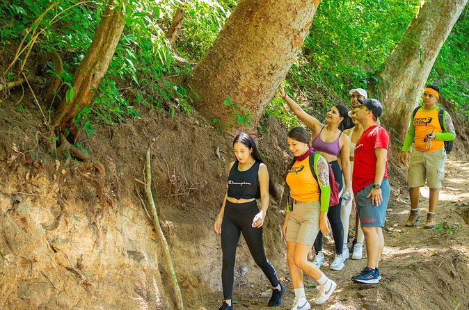 Hiking Jorullo Point - Cooling off beside the Cuale River