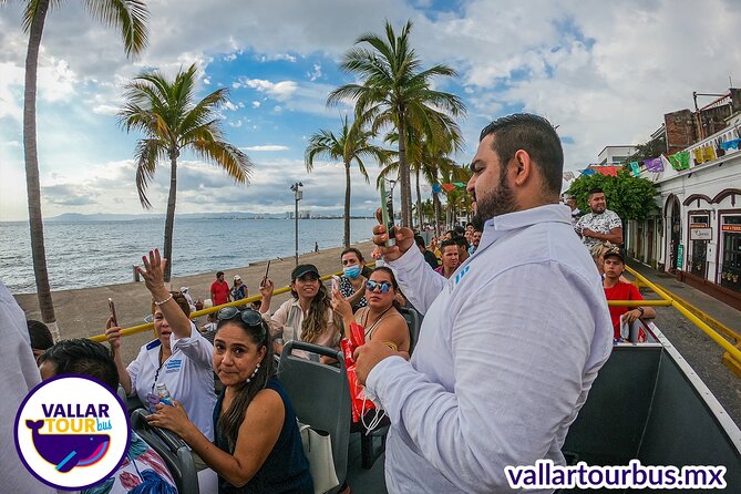 Hop On Hop Off Tour with Free Stops in Puerto Vallarta - Plaza de Armas, the Malecon, and the city center