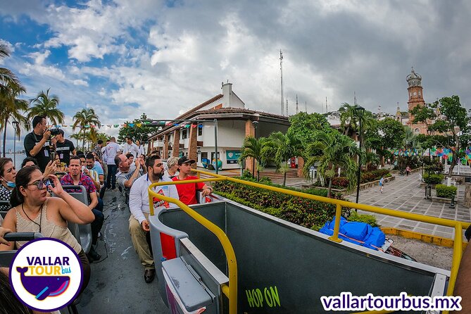 Hop On Hop Off Tour with Free Stops in Puerto Vallarta - Following the coast toward Chinese Shells and Twin Beaches