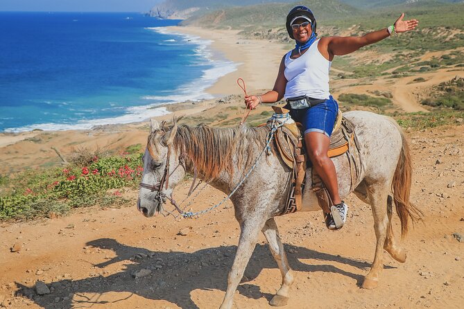 Horseback Riding Beach and Desert in Cabo - Reaching the two Pacific beaches