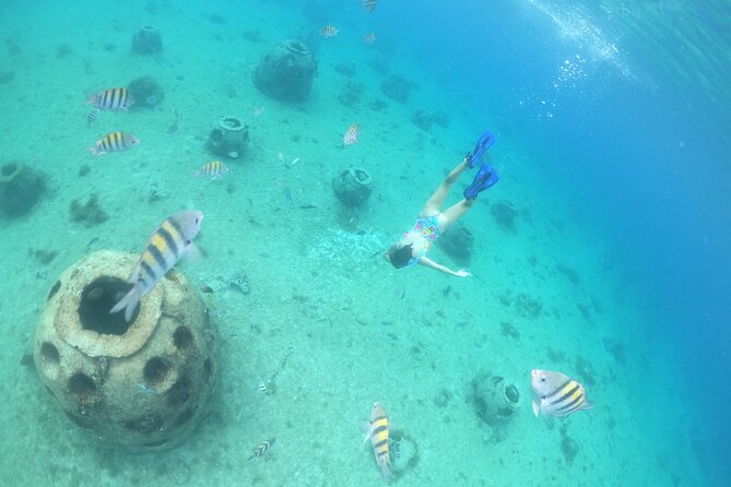 Invisible Boat Snorkeling Tour - Sunken ships and the Cozumel coastline