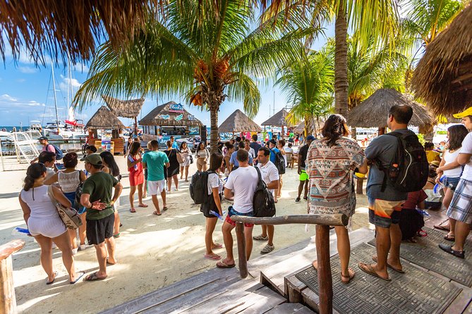 Isla Mujeres Catamaran, Open Bar & Optional Buffet and pick up - The reef snorkel at Arrecife El Meco