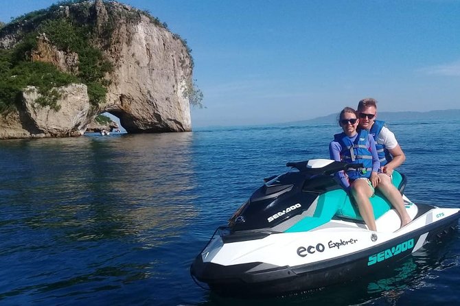 Jet Ski Safari in Puerto Vallarta - Leaving Marina Vallarta for the open bay